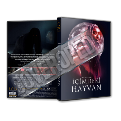 İçimdeki Hayvan - My Animal - 2023 Türkçe Dvd Cover Tasarımı